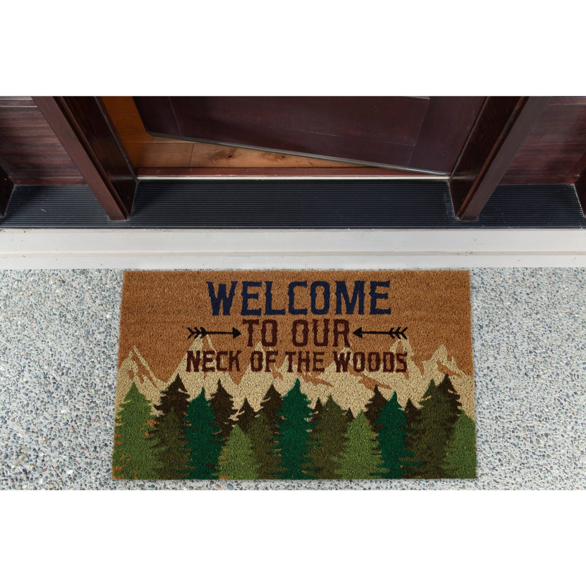 DII® Welcome Woods Doormat